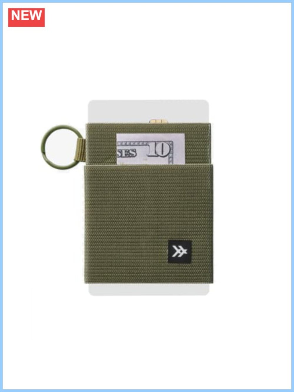 Ultra Slim Minimalist Elastic Card Holder Wallet Thin Minimalist
